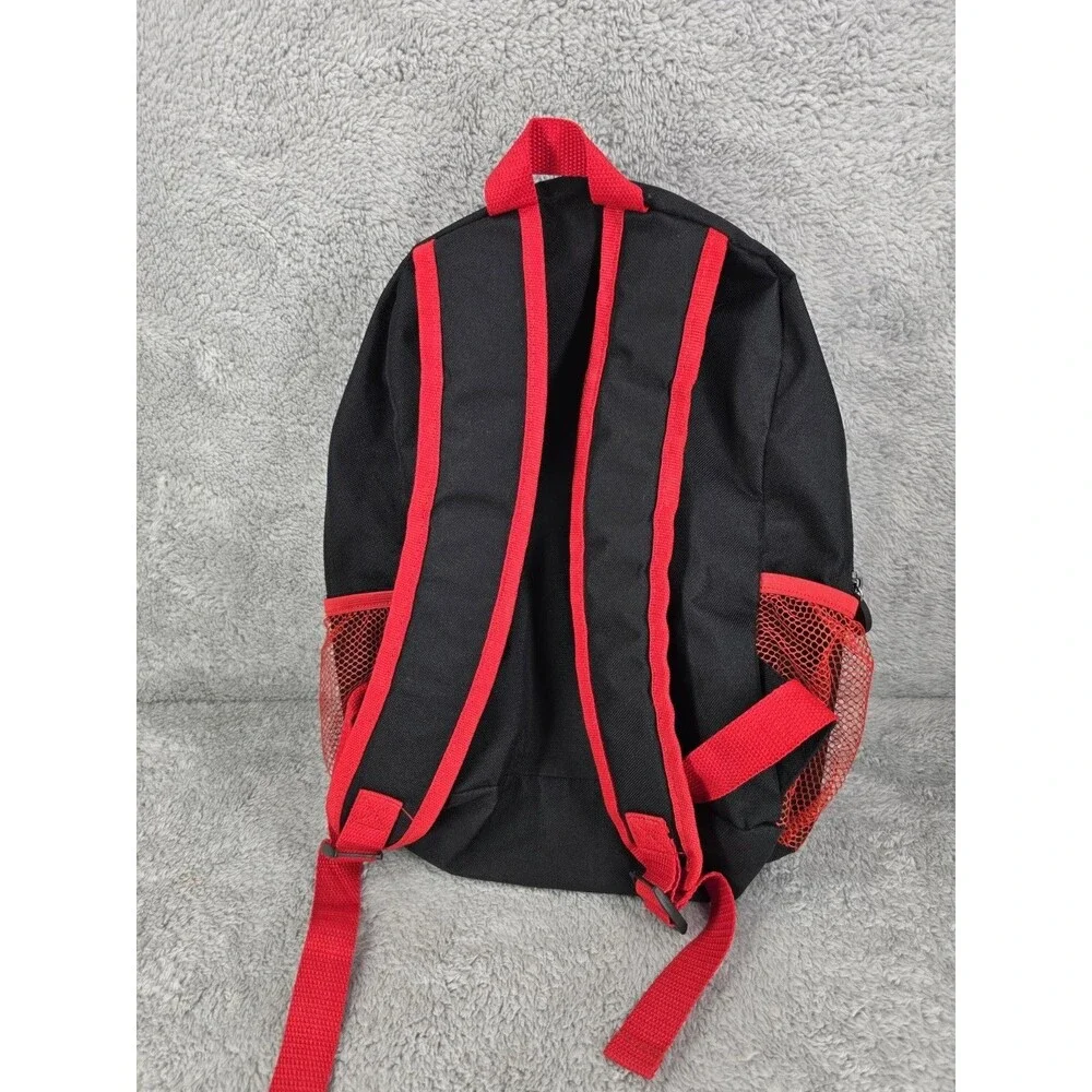 Official Pokémon Kids Backpack - Pokéball Design - Red/Black/White - School Bag